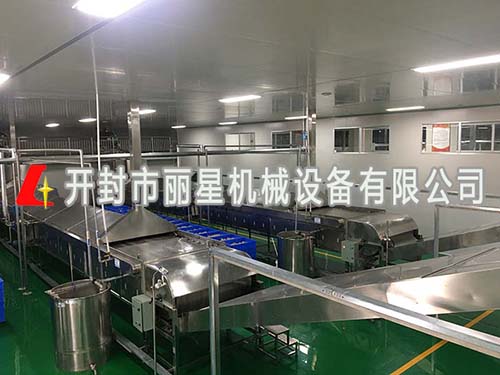 自动化的粉丝生产线无需使用明矾作业 自动化的粉丝生产线无需使用明矾作业