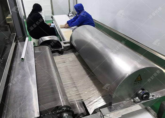 切割式直条水晶粉丝设备开工前必看 切割式直条水晶粉丝设备开工前必看