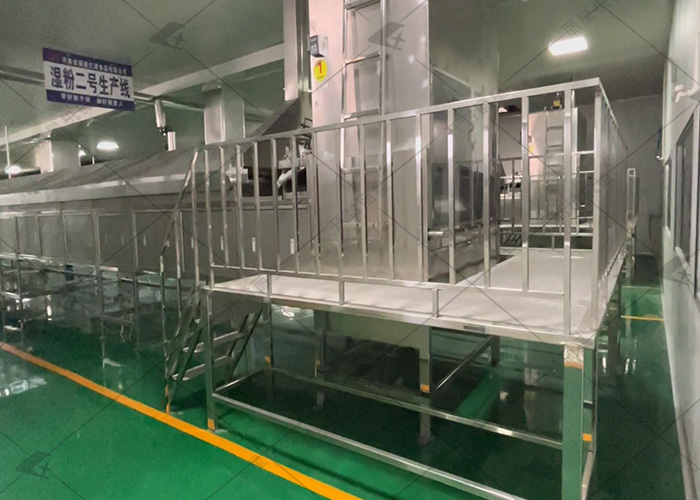 sthpzx厂家直供做苕皮的机器，自动化运行日产量高