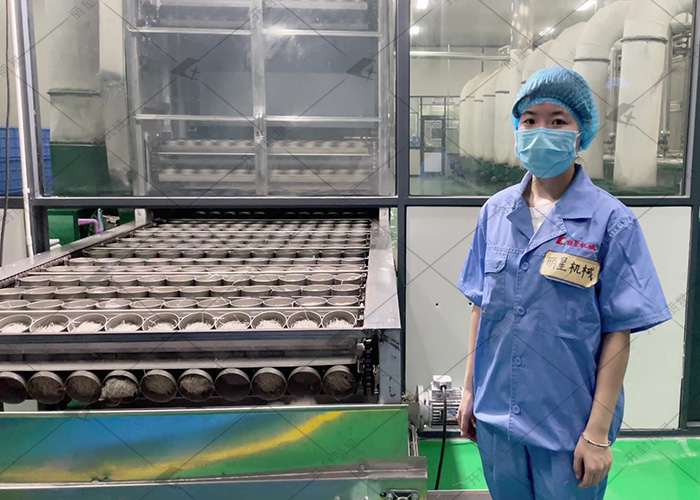 以实景见实力，sthpzx方便粉丝生产线欢迎考察